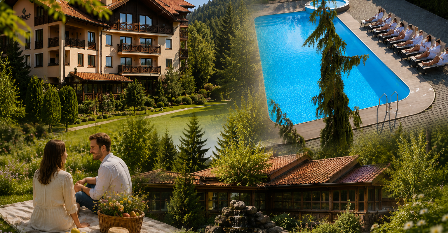 Летний отдых в Карпатах: SPA-релакс и оздоровление в отеле «Респект Сходница» спа-отель Respect